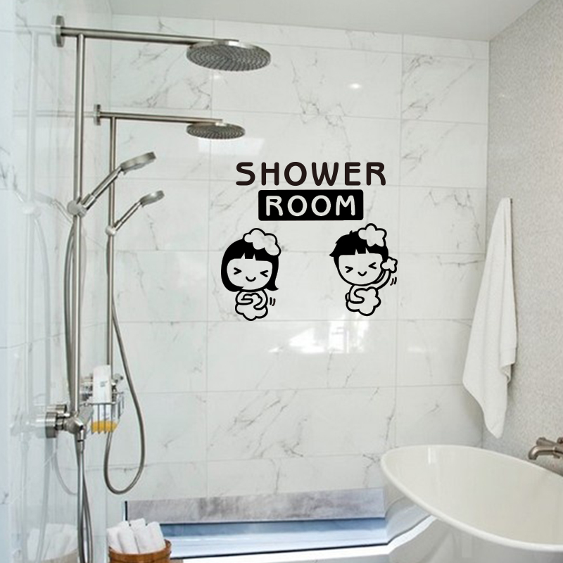 Home Decoration Interior Wall Sticker for Bathroom