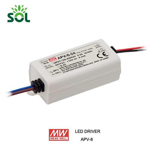 Meanwell 16W 24V Small And Compact Size APV-16-24 LED Power Supply