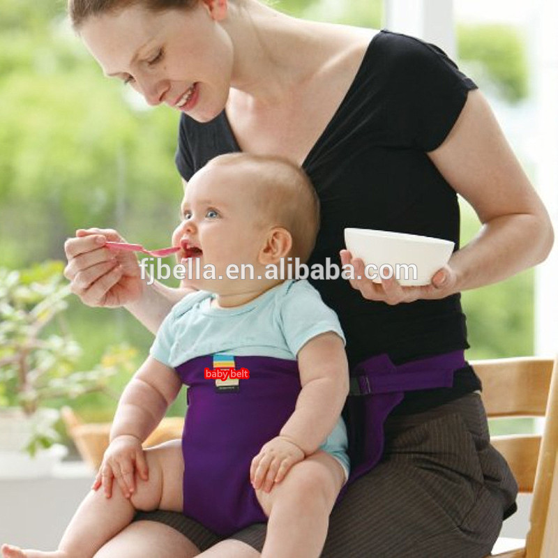 Bella Portable Folding Dinning Feeding Highchair Baby Infant Safelty Seat chair belt