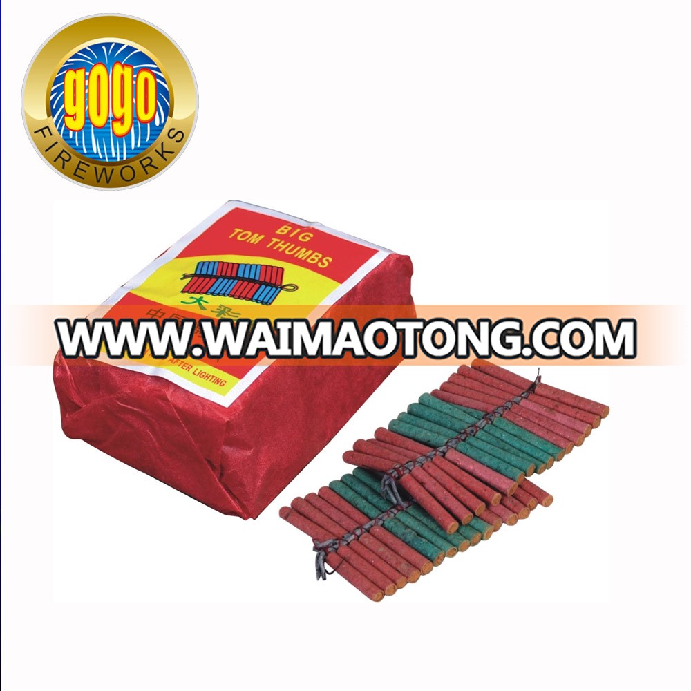 0342 Big Tom Thunbs fireworks spinning fireworks wholesale firecrackers packing in 320/10/30