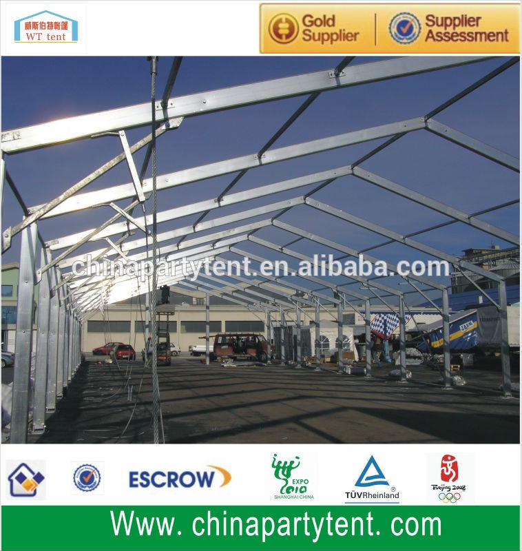 Big flower show tent aluminum frame marquee fireproof exhibition tent