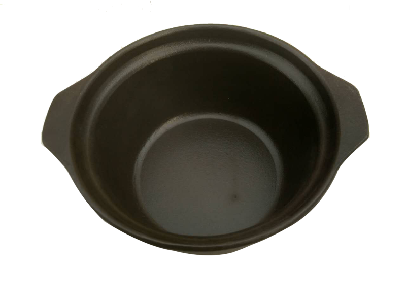 Mytext Enamel mini cast iron potjie pot