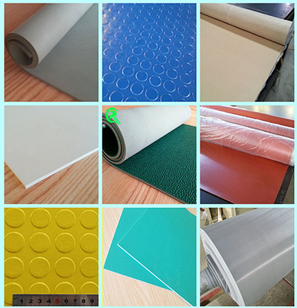 China low price industrial rubber roll/rubber matting roll