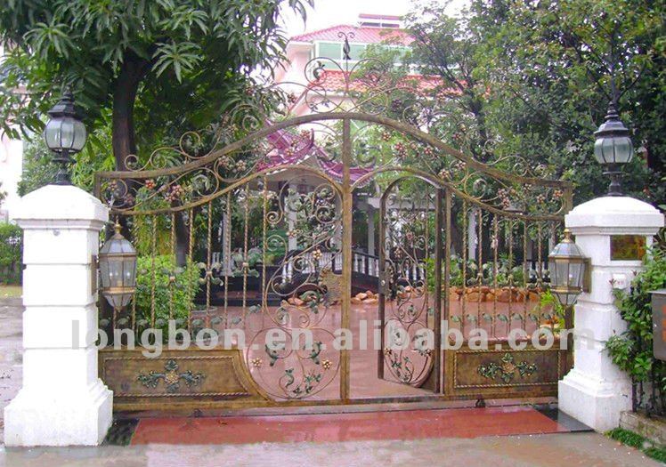 Top-selling newest wrought iron entrance gates