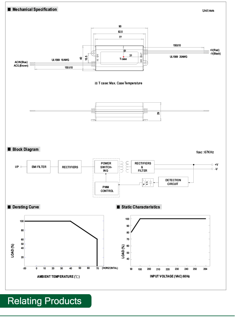 Meanwell 16W 24V Small And Compact Size APV-16-24 LED Power Supply