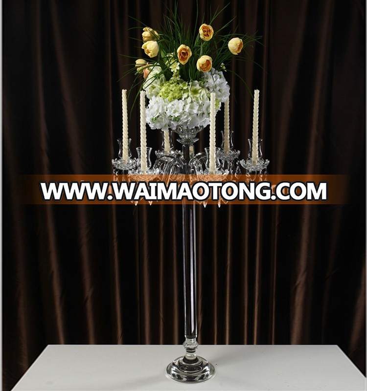 allibaba com crystal centrepieces wholesale glass candelabra tall with flower bowl