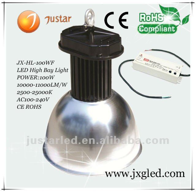 high power waterproof 3 years warranty 100w industrial epistar led high bay