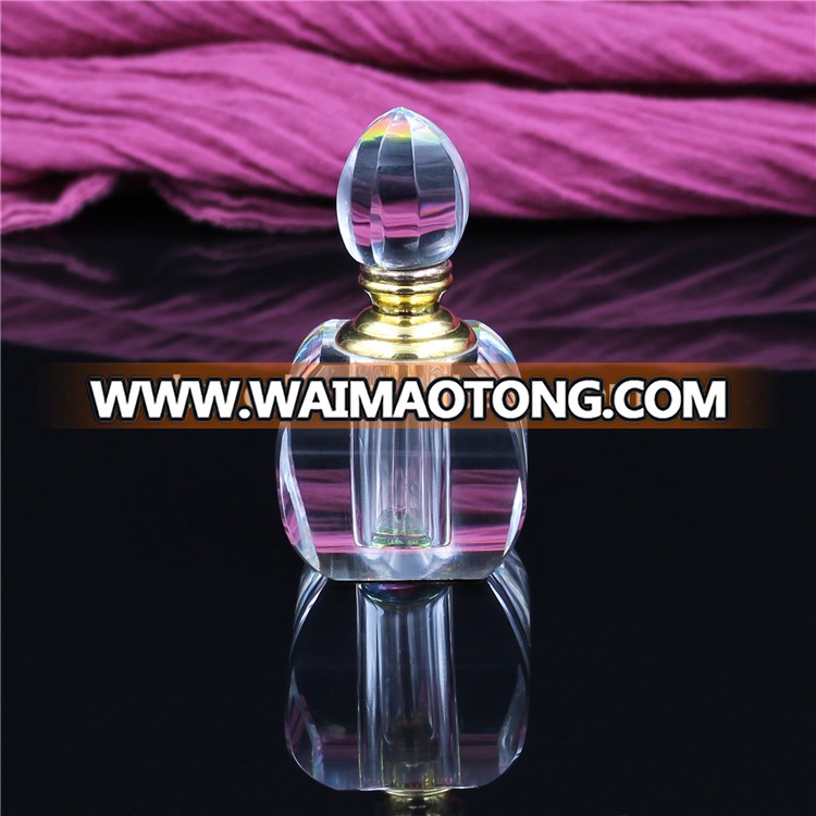 Travel 5ml antique perfume oil mini crystal bottle