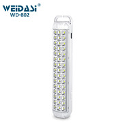 rechargeable battery portable led emergency charger light with handle