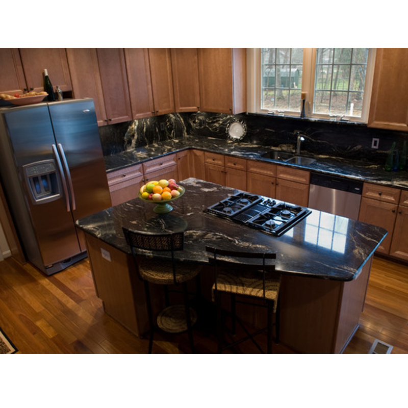 Cosmic Black Granite Countertops