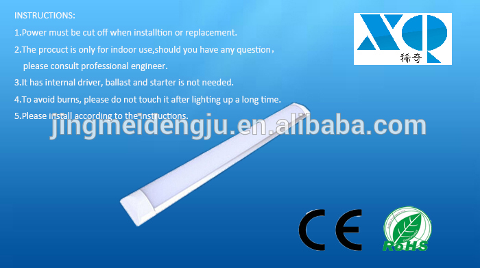 4ft 1200mm Single LED Batten linear light replace T8 fluorescent fitting