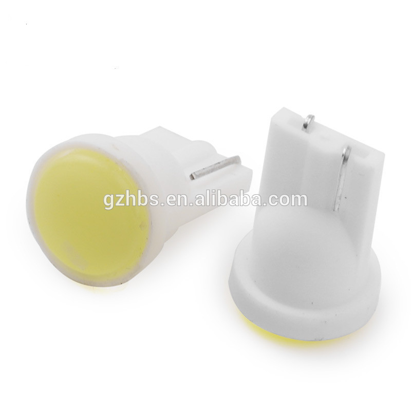 Factory direct sale led t10 cob bulb car led accessories