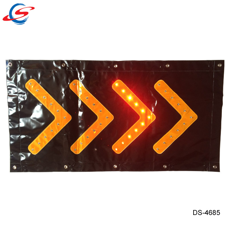 DS-5050 triangle led flashing warning light