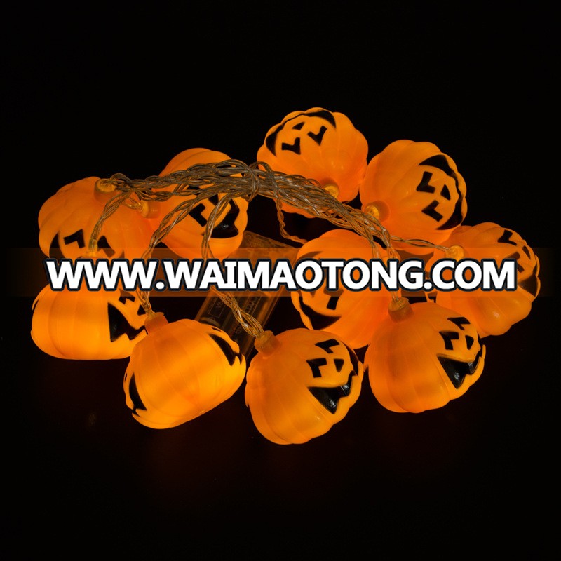 Halloween Pumpkin String Lights with Battery Operated