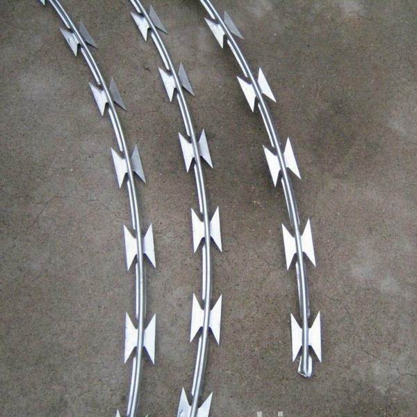 450mm coil diameter concertina razor barbed wire