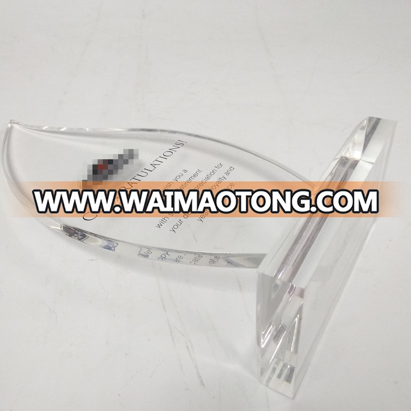 Acrylic trophy blanks wholesale