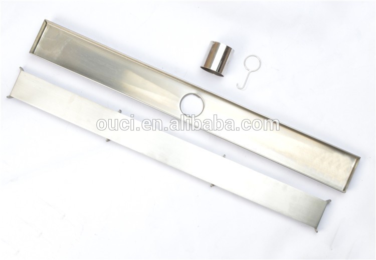 Stainless Steel Tile Insert Linear Shower Drain