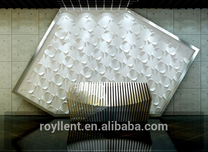 PVC 3D wall panels