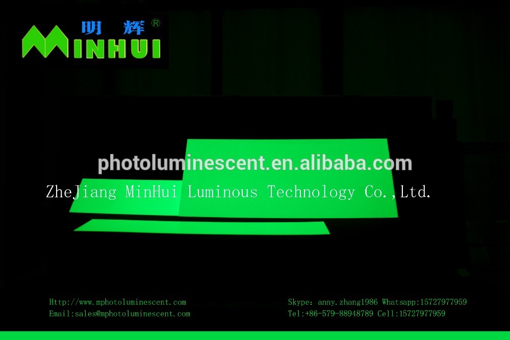 MINHUI Glow In Dark Aluminum Plate Luminous Aluminum Plate Luminous Aluminum Board