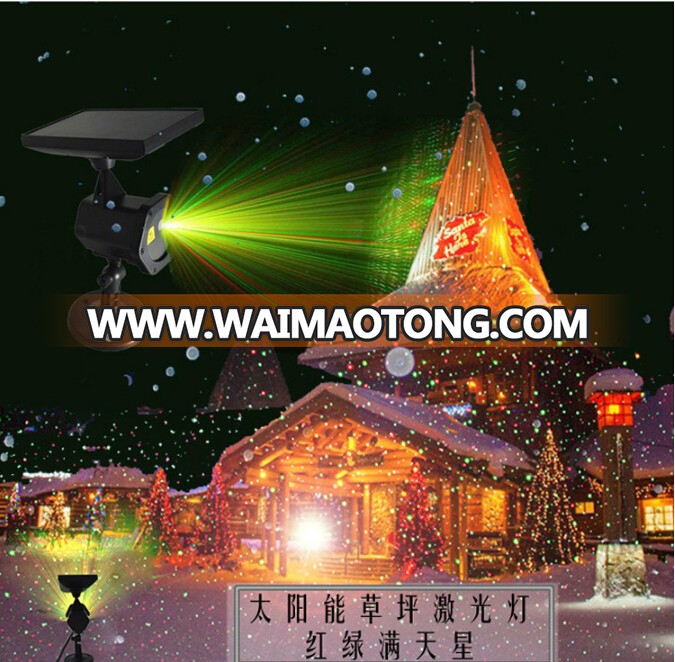 RG Laser Solar powered Christmas decoration light,Laser christmas decoration light Made in China