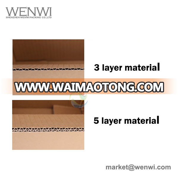 Supplier Wholesale Export Types of Size Small Folding Shipping Packaging Carton Box