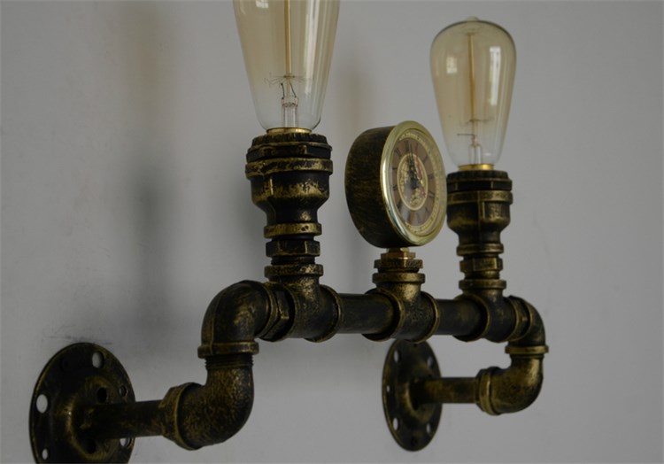 Vintage Lamp Edison LED Bulb Black Rusted Color Industrial Chandelier Vintage Lamp