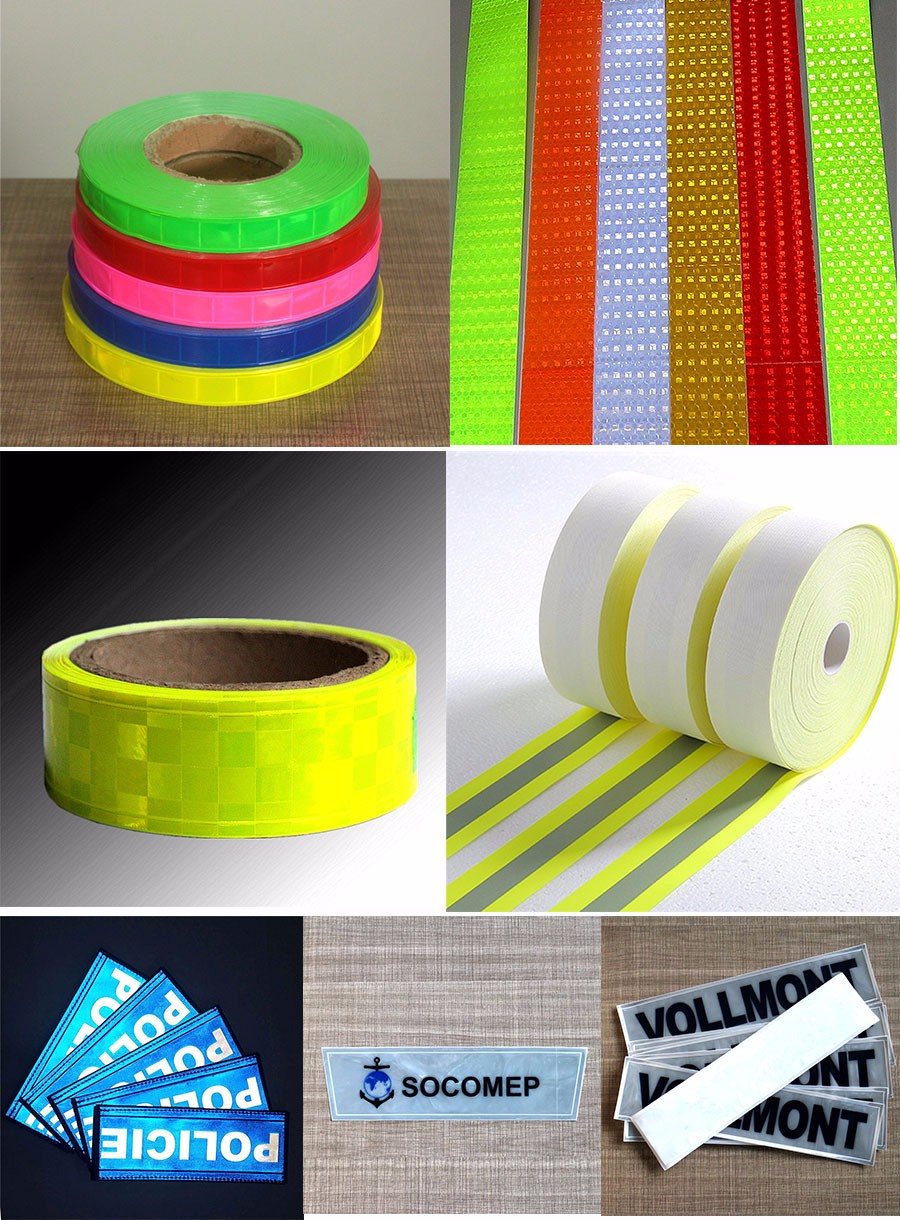 Hot Sale Reflective Type Truck Tape Yellow And Red