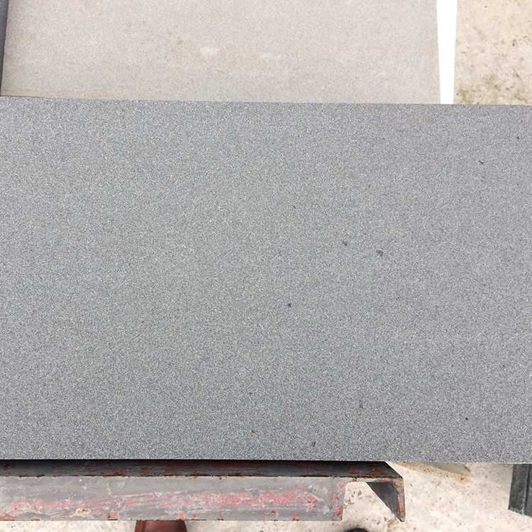 China Natural Black Sandstone for Cladding and Paving