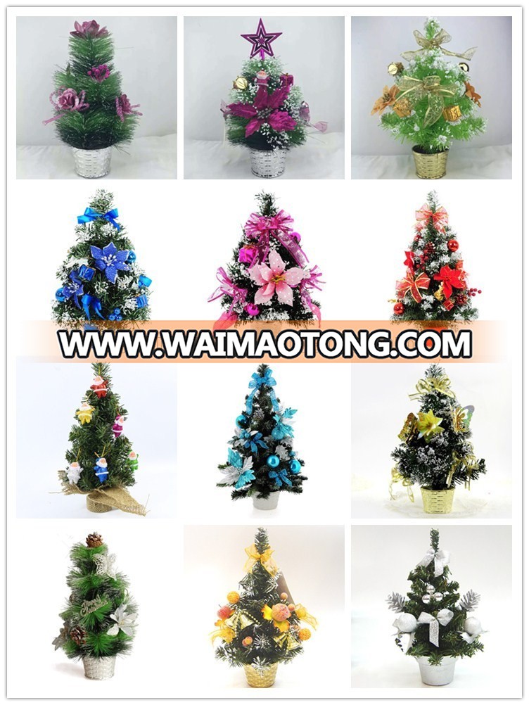 Wholesale pvc 270cm artificial christmas garland hang christmas tree decoration