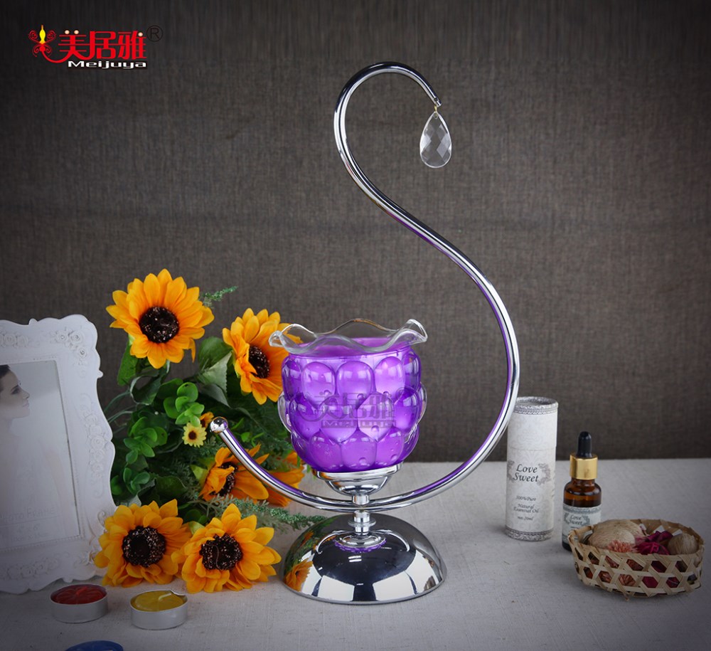 Wholesale electric metal lamp metal flower art lamp