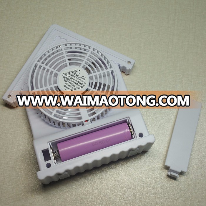 ABS + Electronic component Material Handheld USB Mini Misting Fan