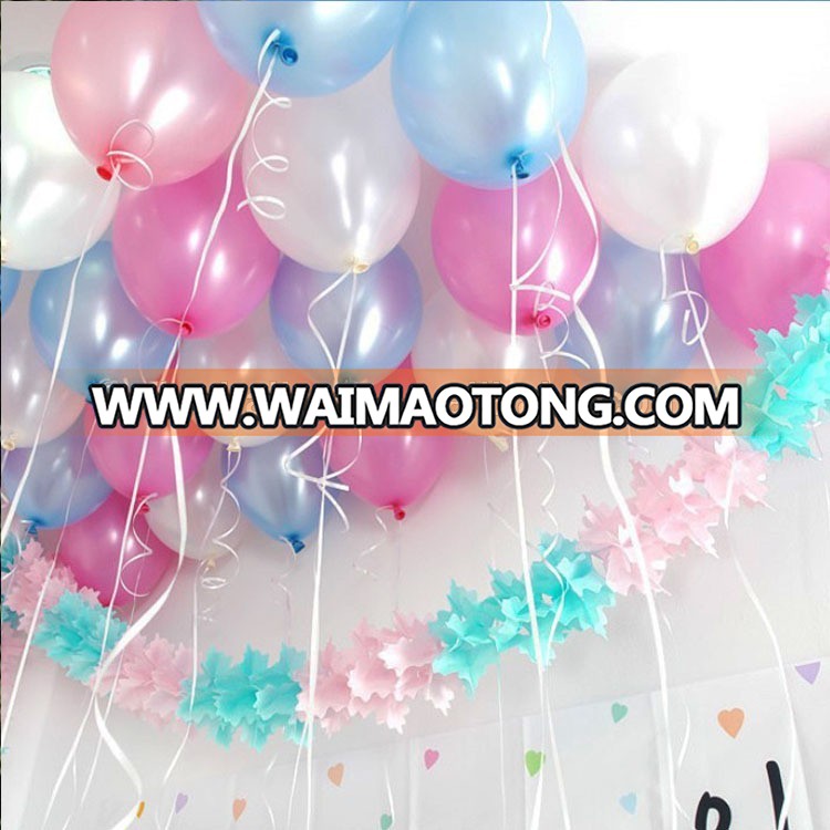 10 inch 2.2gram pear color latex balloons for wedding party decoration