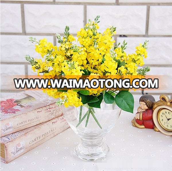 Hot sale fabric artificial hyacinth flower for wedding decoration