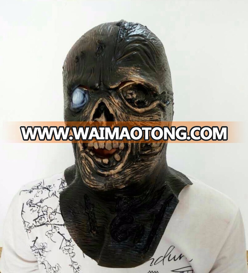 high quality popular devil custom halloween mask fancy dress halloween mask scary latex