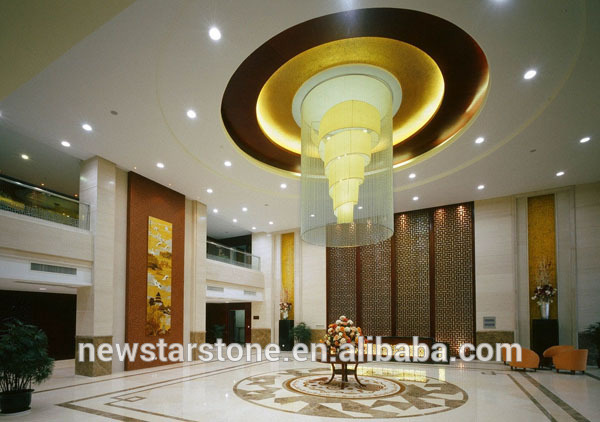 China Marble Flooring Waterjet Medallion for Interior