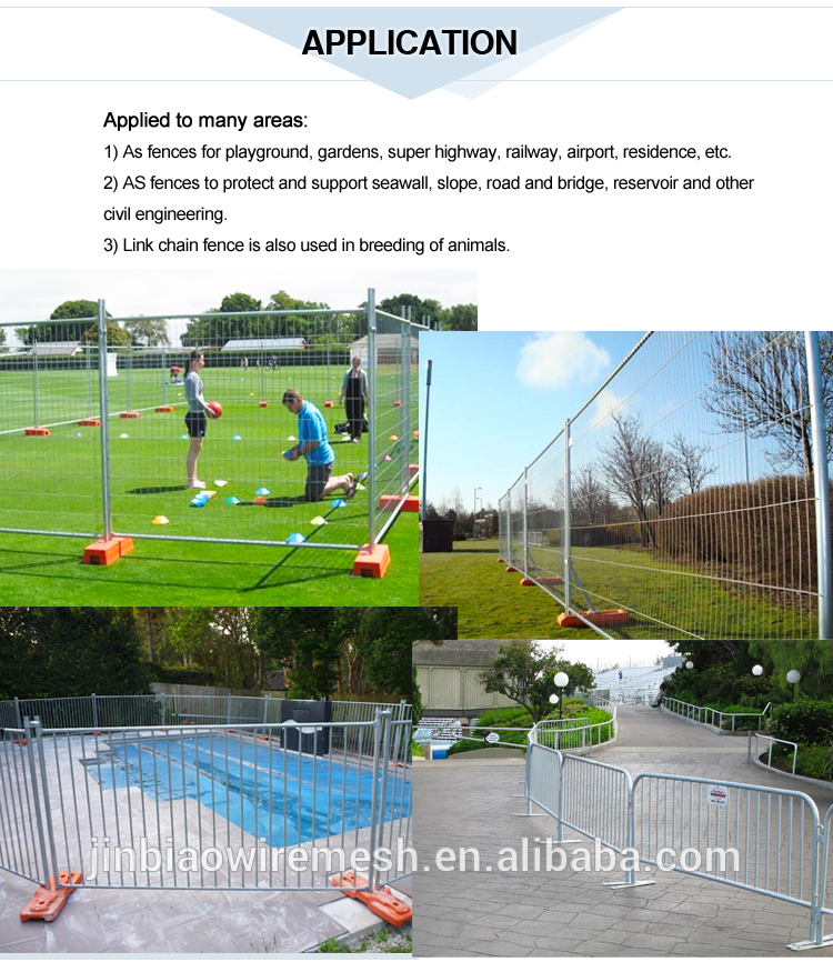 made in china temporary wire mesh fence panels