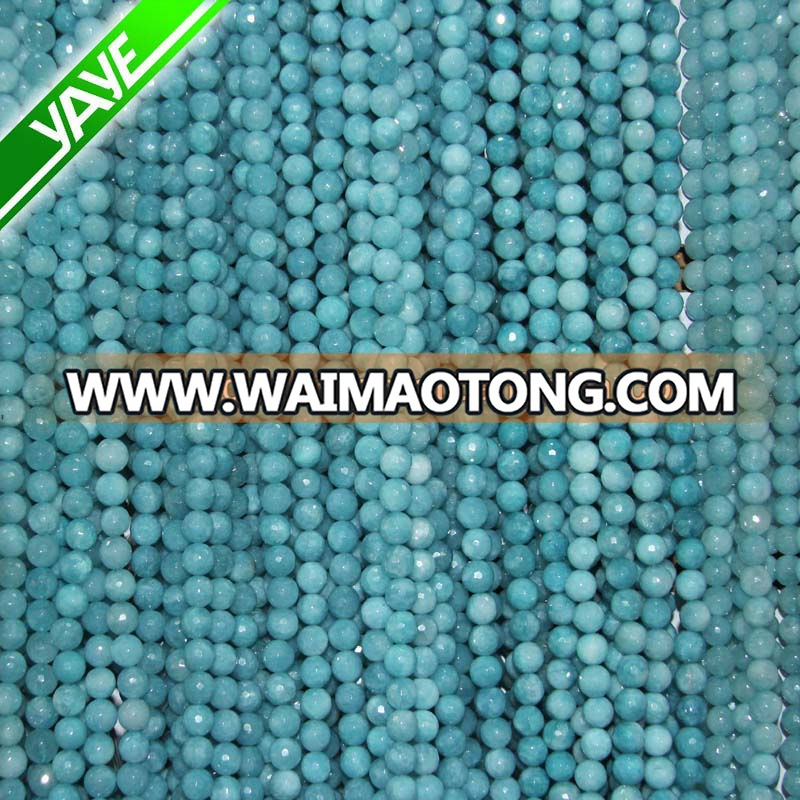 Wholesale jade 6 mm round mixed color beads