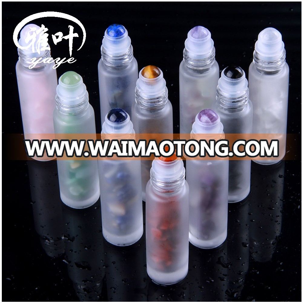 Massage Roller Bottle Essential Oil Gemstone Roller Balls For Wholesale