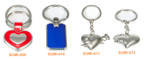 Custom LOGO design metal name sublimation blank keychain/keyring