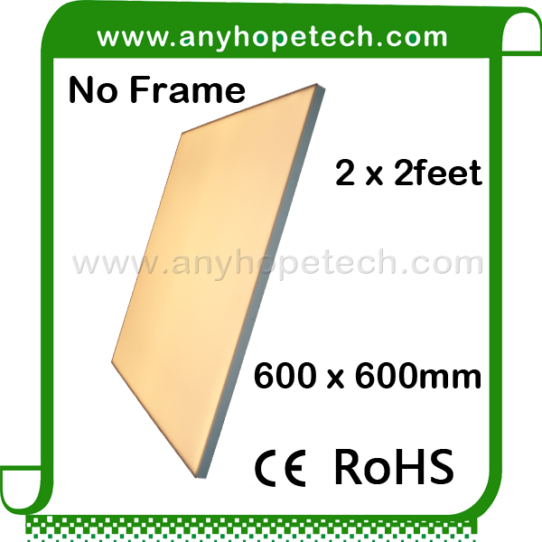 surface mounted 600x600 led panel light 47W CRI 95