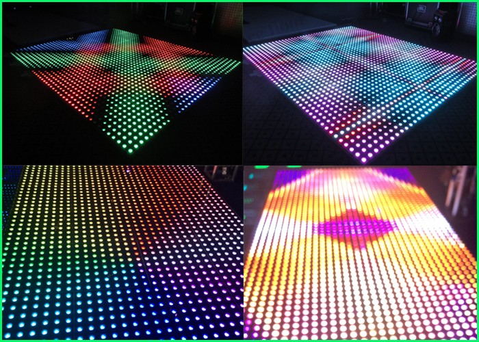 ACS dynamic digital led dance floor panels make program