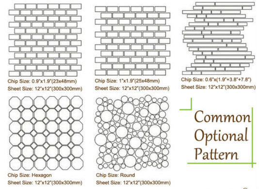 wall tile easy stone mosaic design pictures pattern