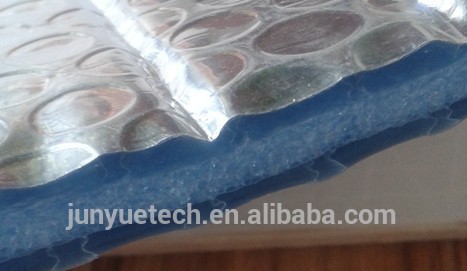 Anti-flaming Foil double side Bubble Foam Insulation Material