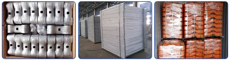 2.4m x2.1m Hot-dipped galvanized Australia temporary fence