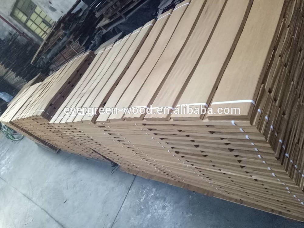 Burmese teak wood veneer for laminated floor