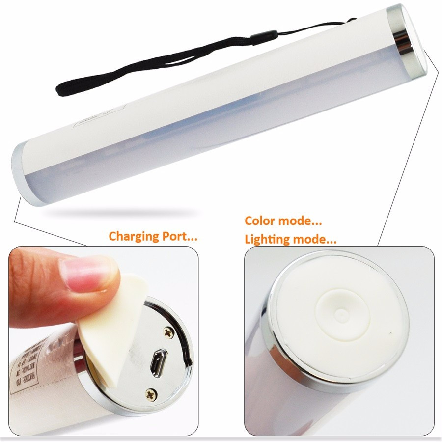 Multifunctional magnet rechargeable led emergency light