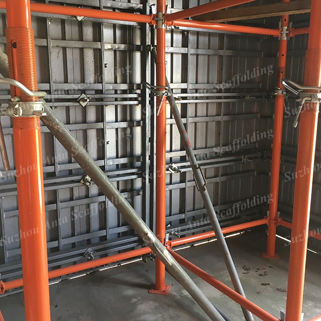 Building Construction Aluminum Formwork System For Concrete