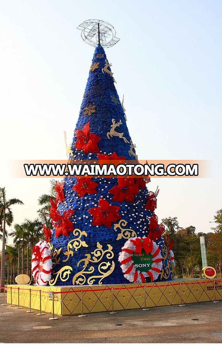 giant outdoor commercial lighted led walmart christmas tree