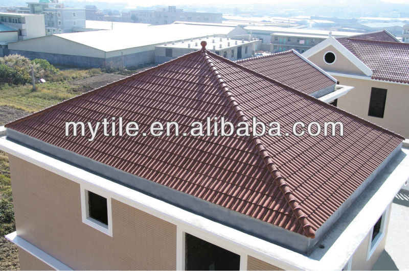 Cobalt Blue Clay Spanish roof tile