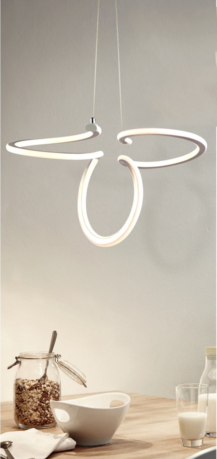 Novel design pendant light ceiling modern chandelier for living room